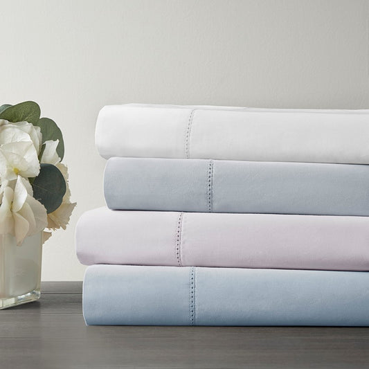 500TC Egyptian Cotton Deep Pocket Pastel Sheet Sets With Snug Grip Elastic