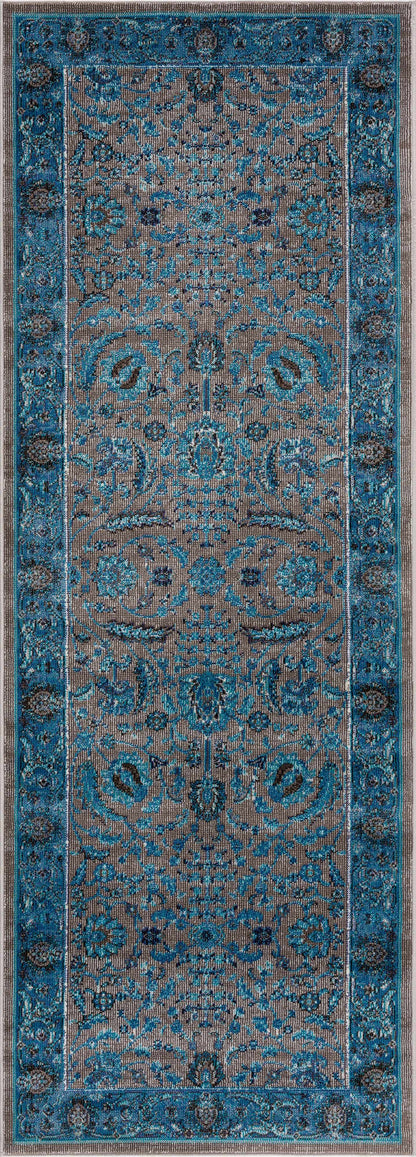 Mardina Turquoise Area Rug - Clearance