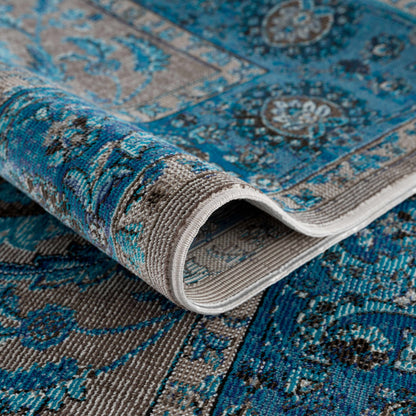 Mardina Turquoise Area Rug - Clearance