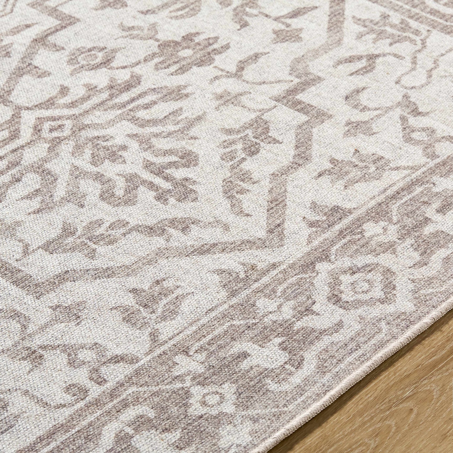 Ansgar Washable Wool Area Rug