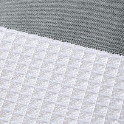 Madison Park - Spa Waffle Shower Curtain - Charcoal