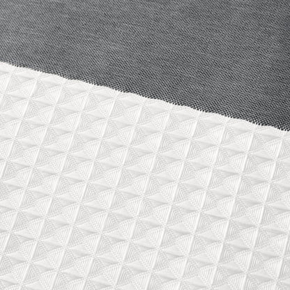 Madison Park - Spa Waffle Shower Curtain - Charcoal