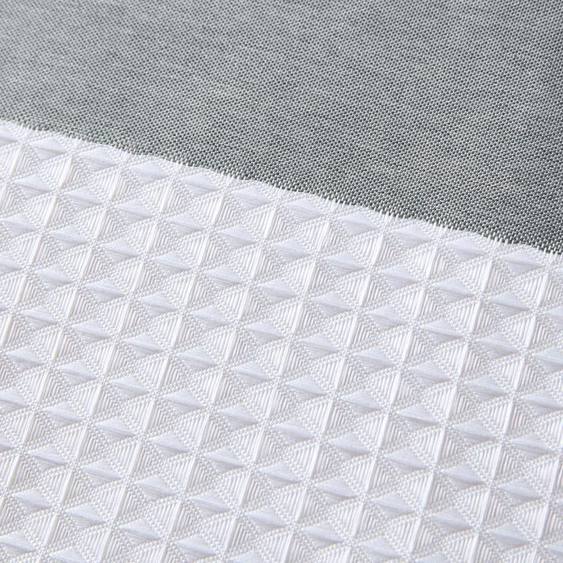 Madison Park - Spa Waffle Shower Curtain - Charcoal