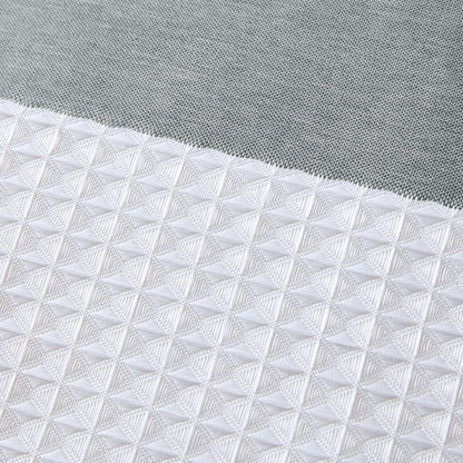 Madison Park - Spa Waffle Shower Curtain - Charcoal