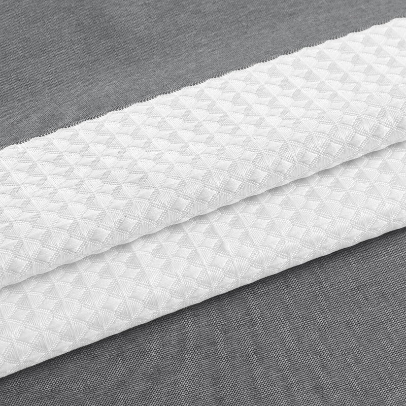 Madison Park - Spa Waffle Shower Curtain - Charcoal