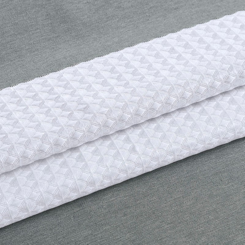 Madison Park - Spa Waffle Shower Curtain - Charcoal