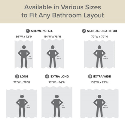 Madison Park - Spa Waffle Shower Curtain - Cream