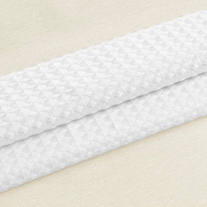 Madison Park - Spa Waffle Shower Curtain - Cream