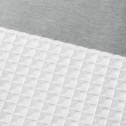 Madison Park - Spa Waffle Shower Curtain - Grey