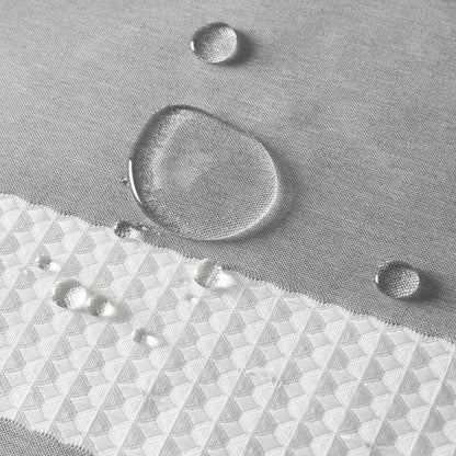 Madison Park - Spa Waffle Shower Curtain - Grey