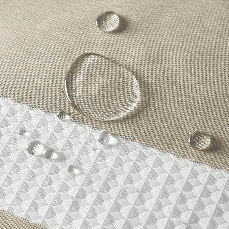 Madison Park - Spa Waffle Shower Curtain - Taupe