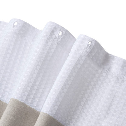 Madison Park - Spa Waffle Shower Curtain - Taupe