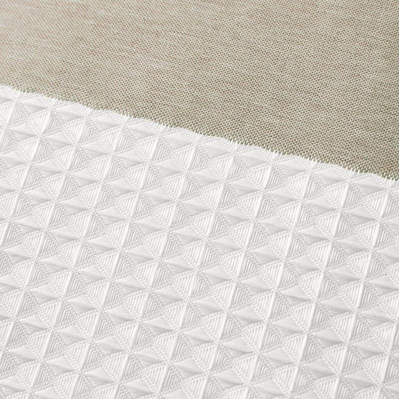 Madison Park - Spa Waffle Shower Curtain - Taupe