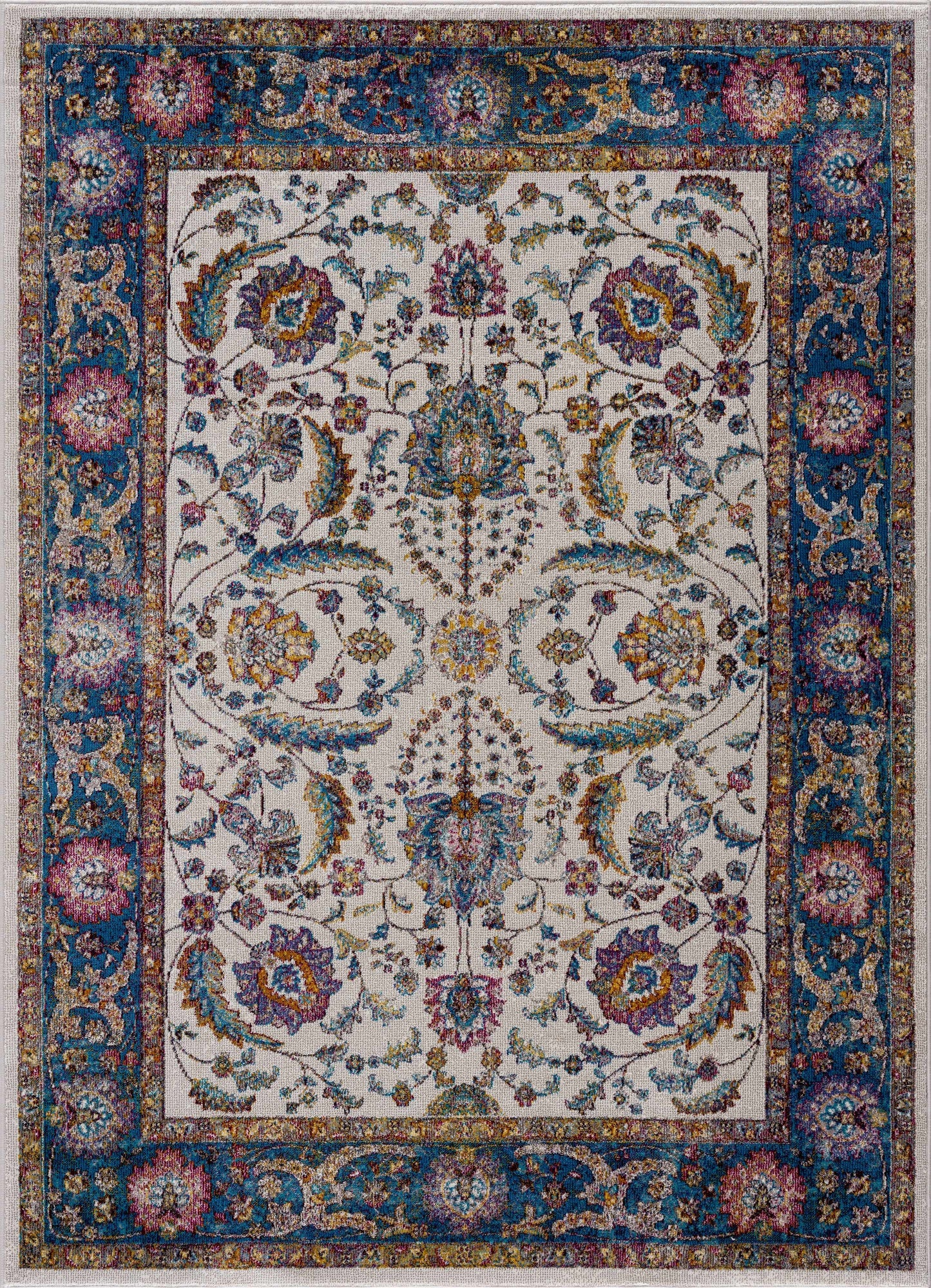 Mardina Colorful Area Rug - Clearance - Quahog Bay Bedding