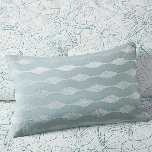 Coastal Maya Bay Oblong Pillow - Quahog Bay Bedding