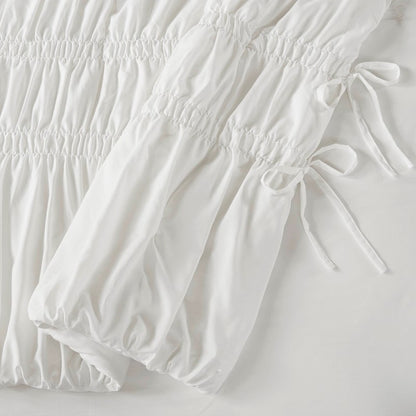 Mia Shabby Chic Ruched Comforter Set