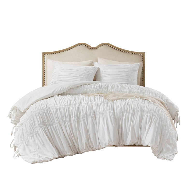 Mia Shabby Chic Ruched Comforter Set