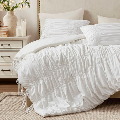 Mia Shabby Chic Ruched Comforter Set