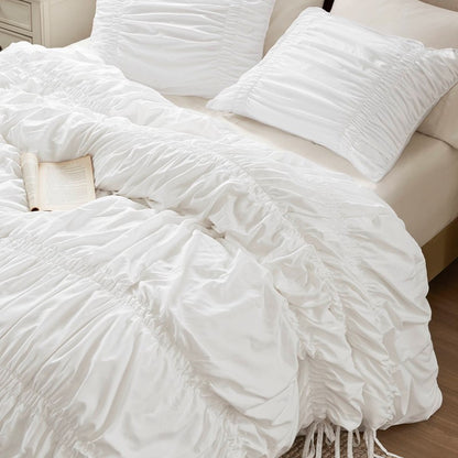 Mia Shabby Chic Ruched Comforter Set