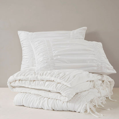 Mia Shabby Chic Ruched Comforter Set