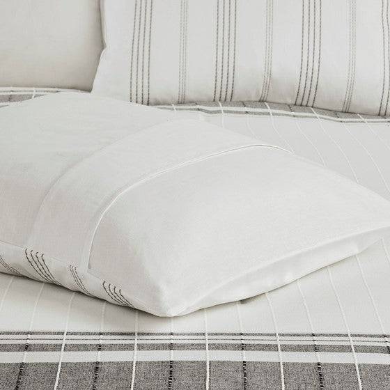 Morgan 5 Piece Cotton Jacquard Duvet Set - Quahog Bay Bedding