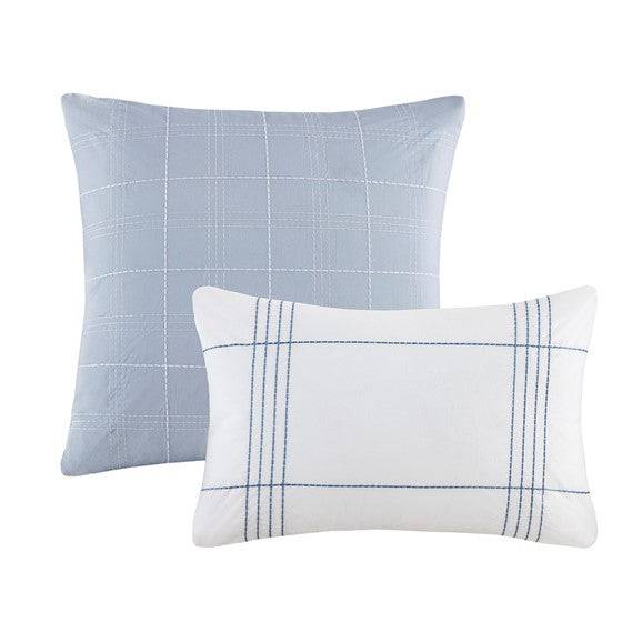 Morgan 5 Piece Cotton Jacquard Duvet Set - Quahog Bay Bedding