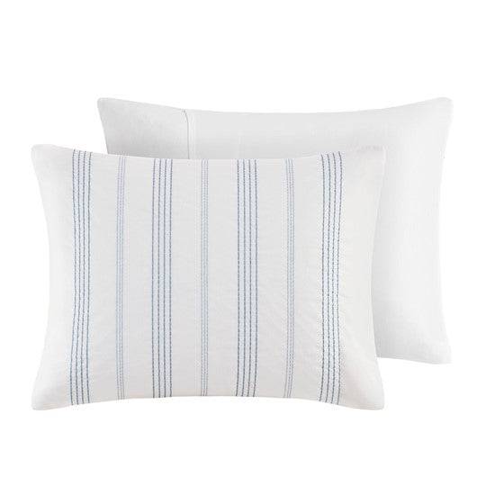 Morgan 5 Piece Cotton Jacquard Duvet Set - Quahog Bay Bedding