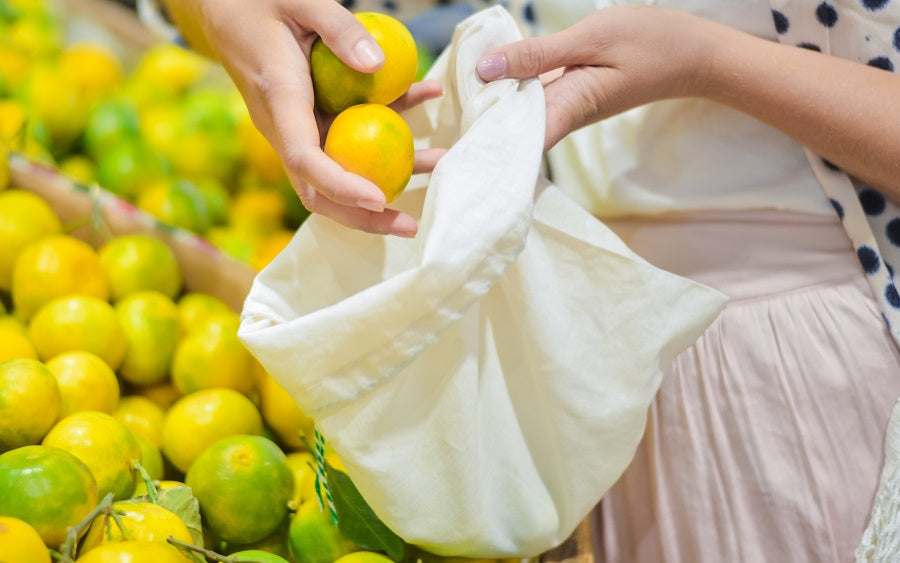 Muslin Produce Bags - Quahog Bay Bedding