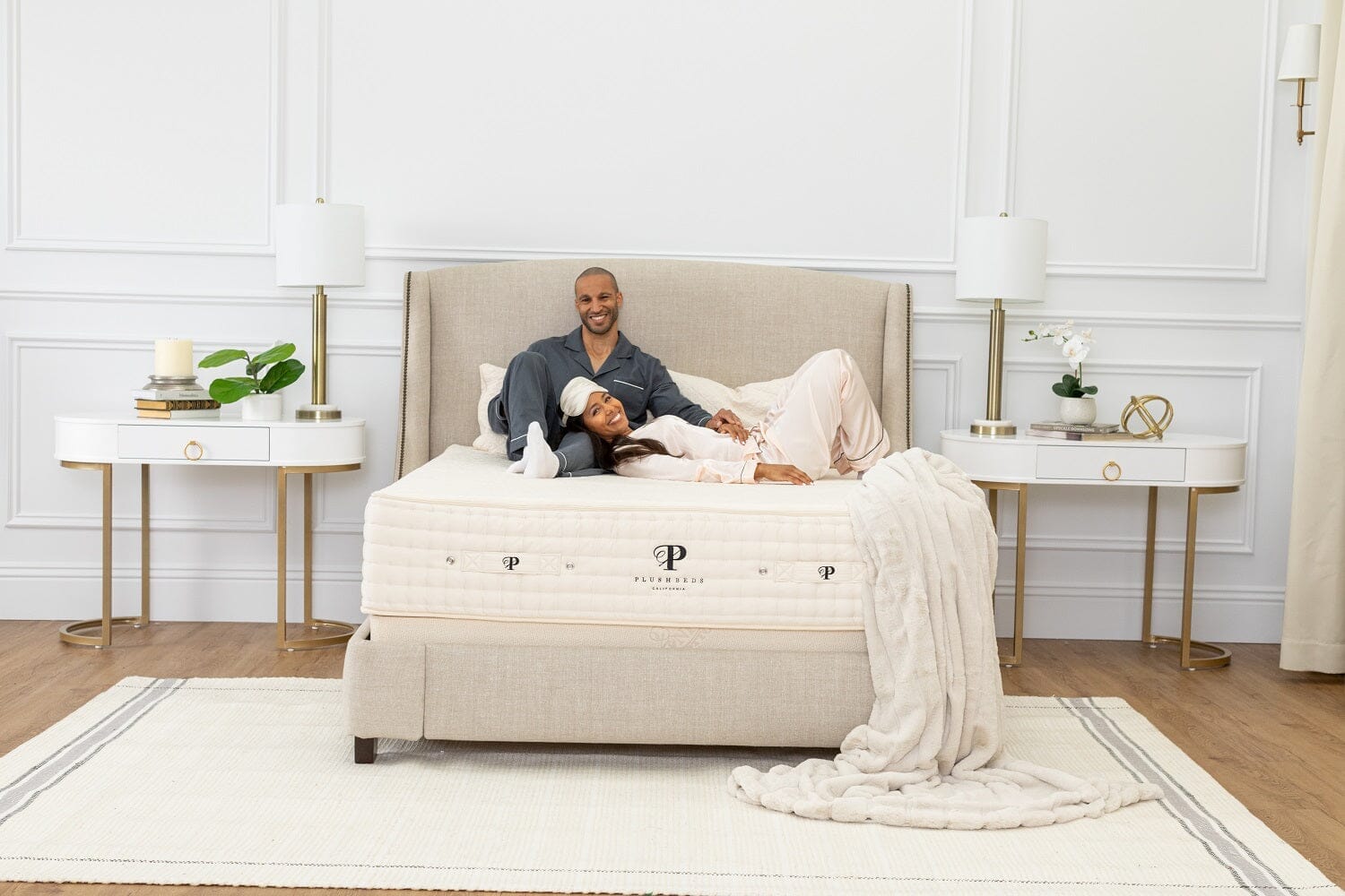 Natural Latex Mattress - The Natural Bliss - American Made - Made in the USA Mattresses - Quahog Bay Bedding