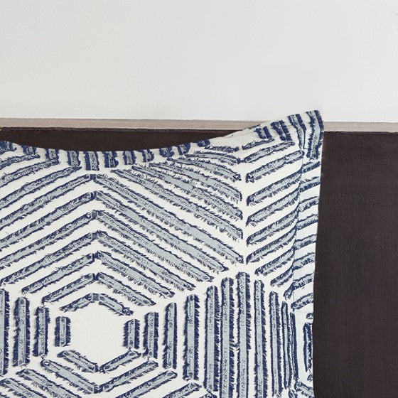Nautical Ellipse 100% Cotton Jacquard Duvet Cover Set - Quahog Bay Bedding