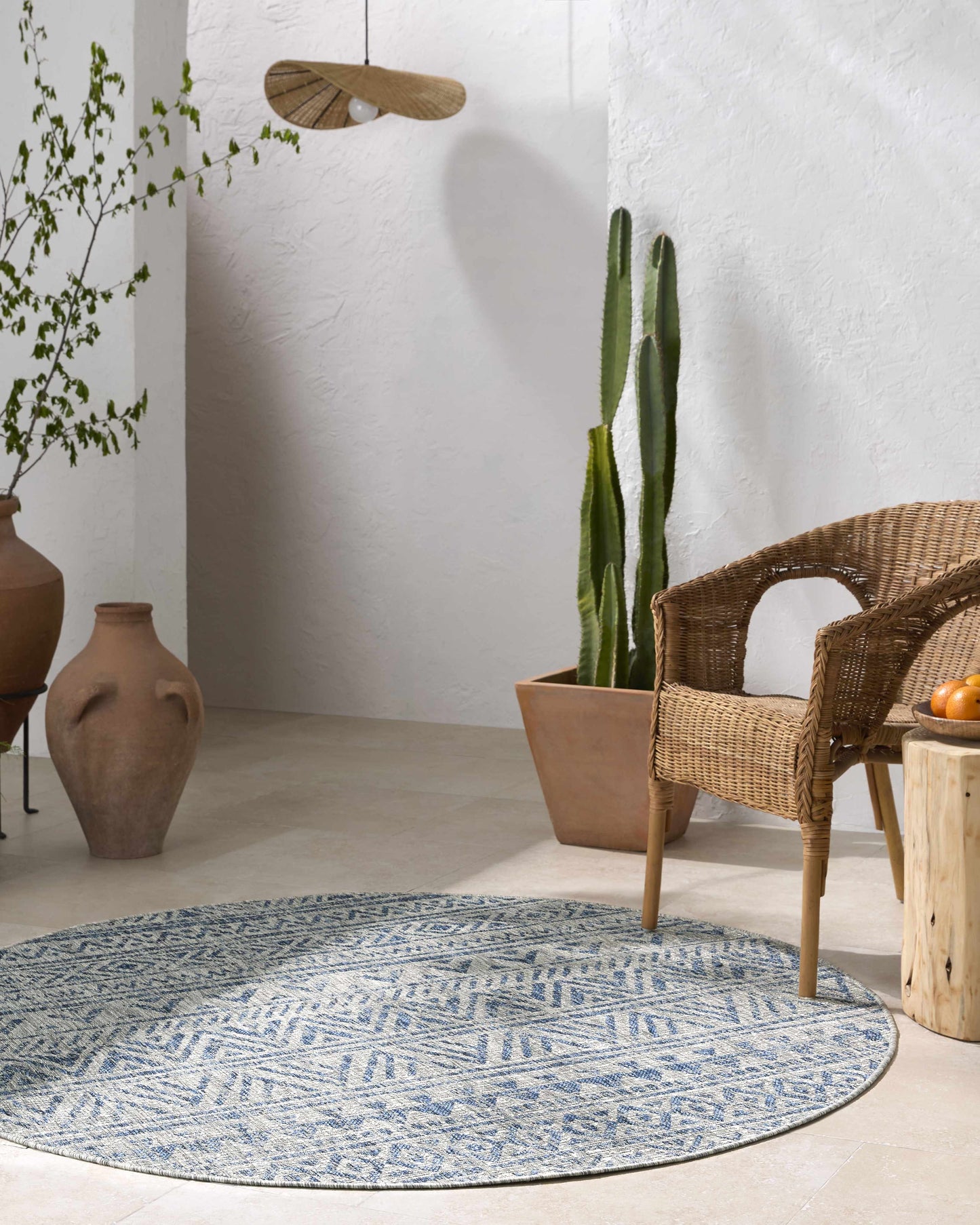 Novato All Over Pattern Performance Rug - Quahog Bay Bedding