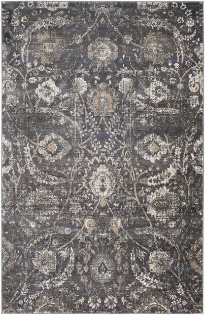 Georgiana Charcoal Area Rug