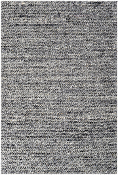 Olisa Charcoal Wool Area Rug - Quahog Bay Bedding