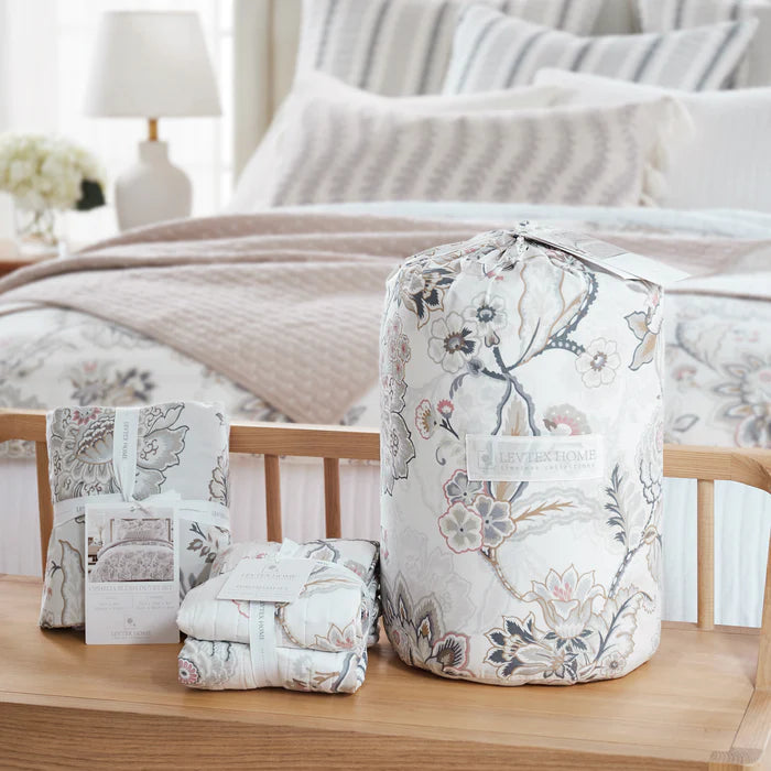 Ophelia Comforter Set - Blush - Floral Comforters