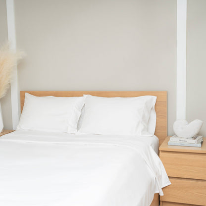 Organic Sateen Bed Sheets Set - Quahog Bay Bedding