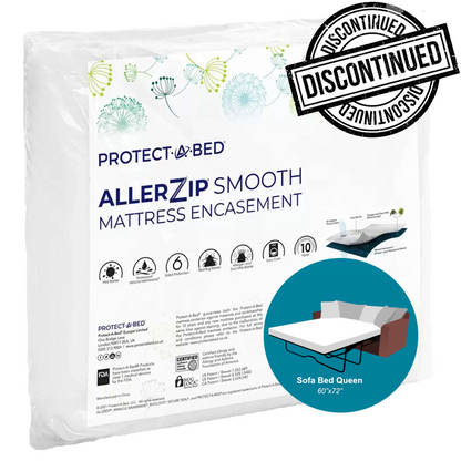 ALLERZIP Queen Sleeper Sofa Mattress Zippered Encasement