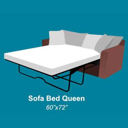 ALLERZIP Queen Sleeper Sofa Mattress Zippered Encasement