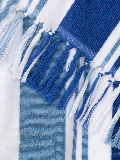 Bahama Blue Harbour Cabana Beach Towel