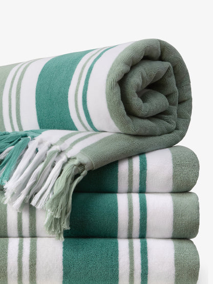 Palm Green Harbour Cabana Beach Towel