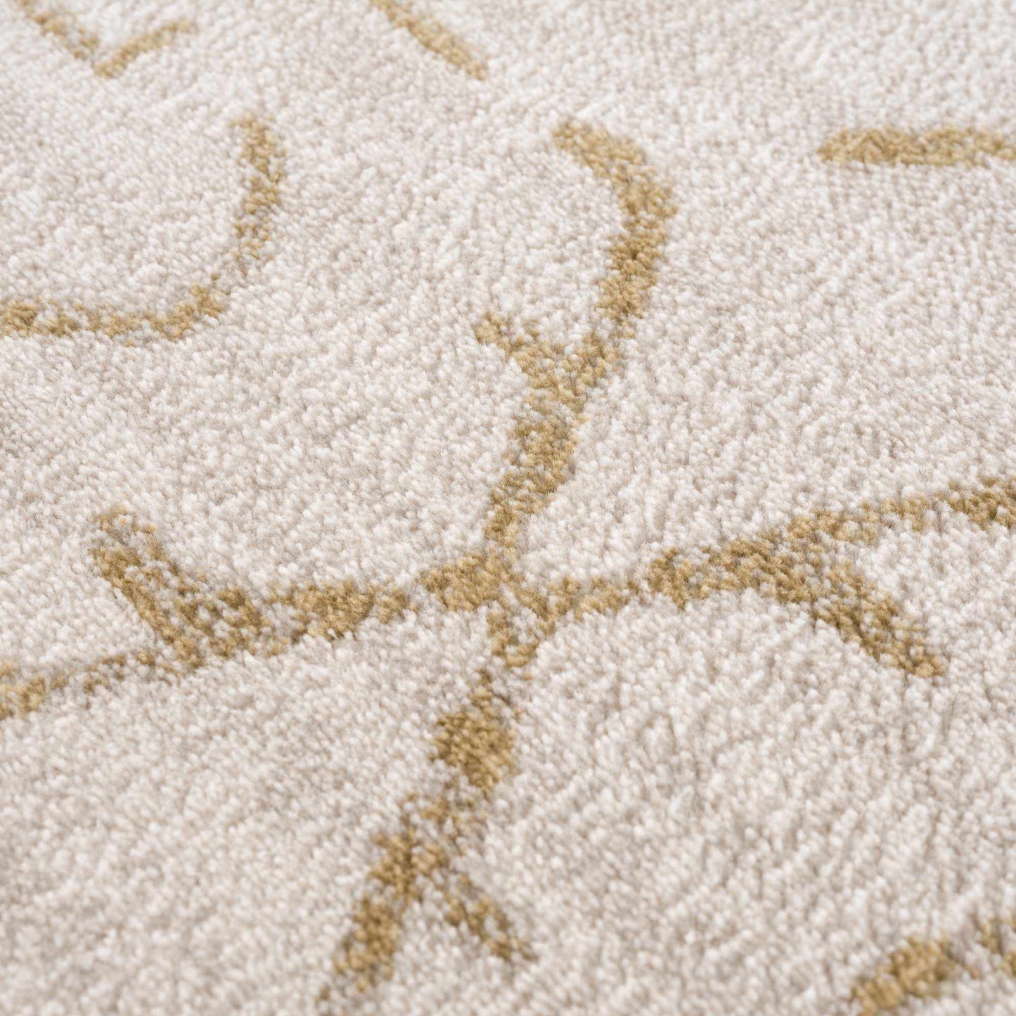 Azzan Cream & Gold Area Rug - Clearance
