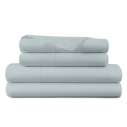 270TC Percale Sheet Sets – Limited Edition Picot Embroidery - 100% Organic Cotton