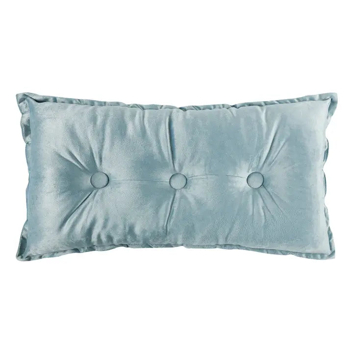 Florina Blue Velvet Pillow