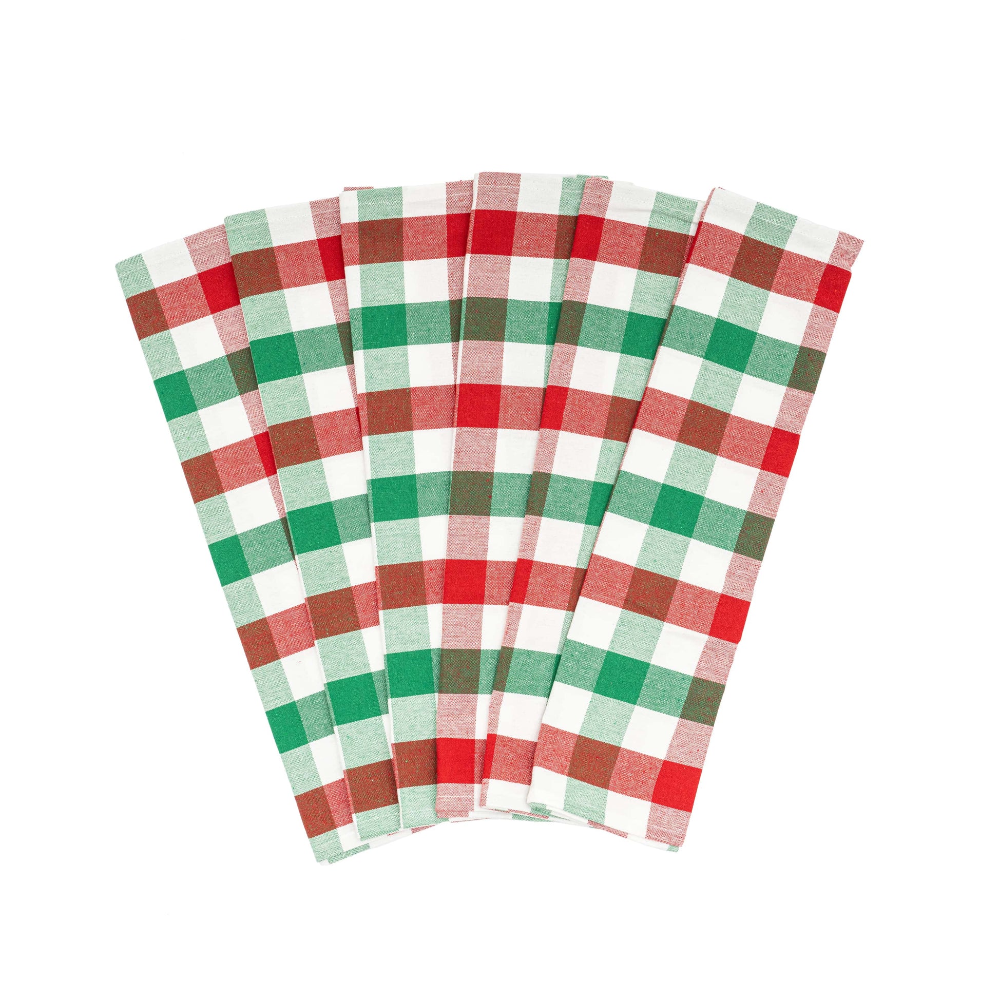 Plaid Kitchen Towels - Quahog Bay Bedding