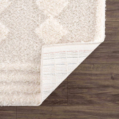 Hija Cream High-Low Area Rug