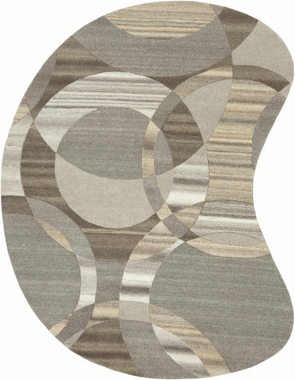 Rillton Modern Wool Rug