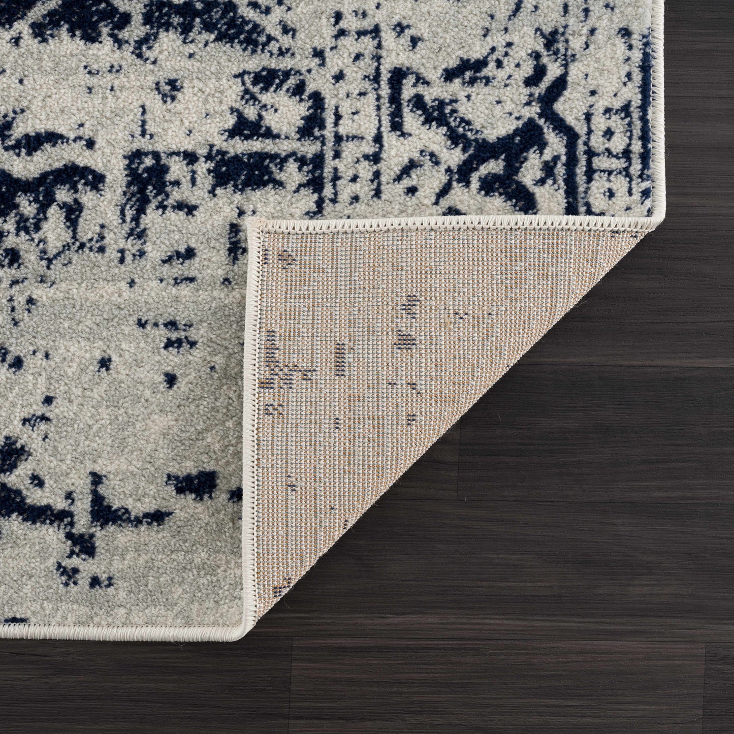 Rachel Navy Area Rug - Quahog Bay Bedding