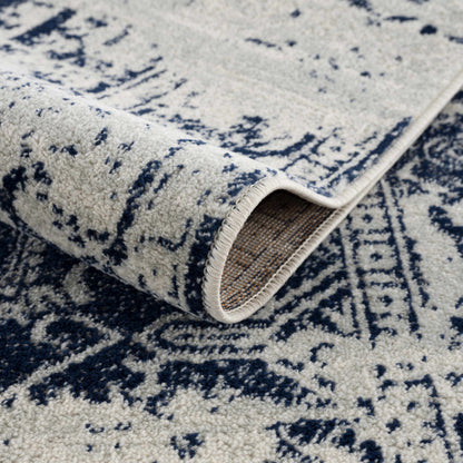 Rachel Navy Area Rug - Quahog Bay Bedding