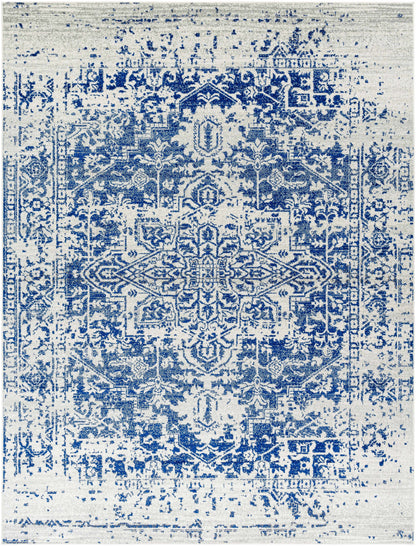 Rachel Navy Area Rug - Quahog Bay Bedding