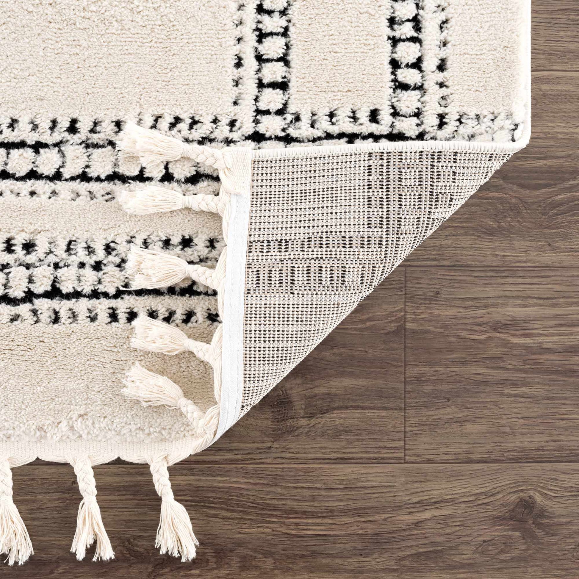 Ryuu Black & White Area Rug - Quahog Bay Bedding