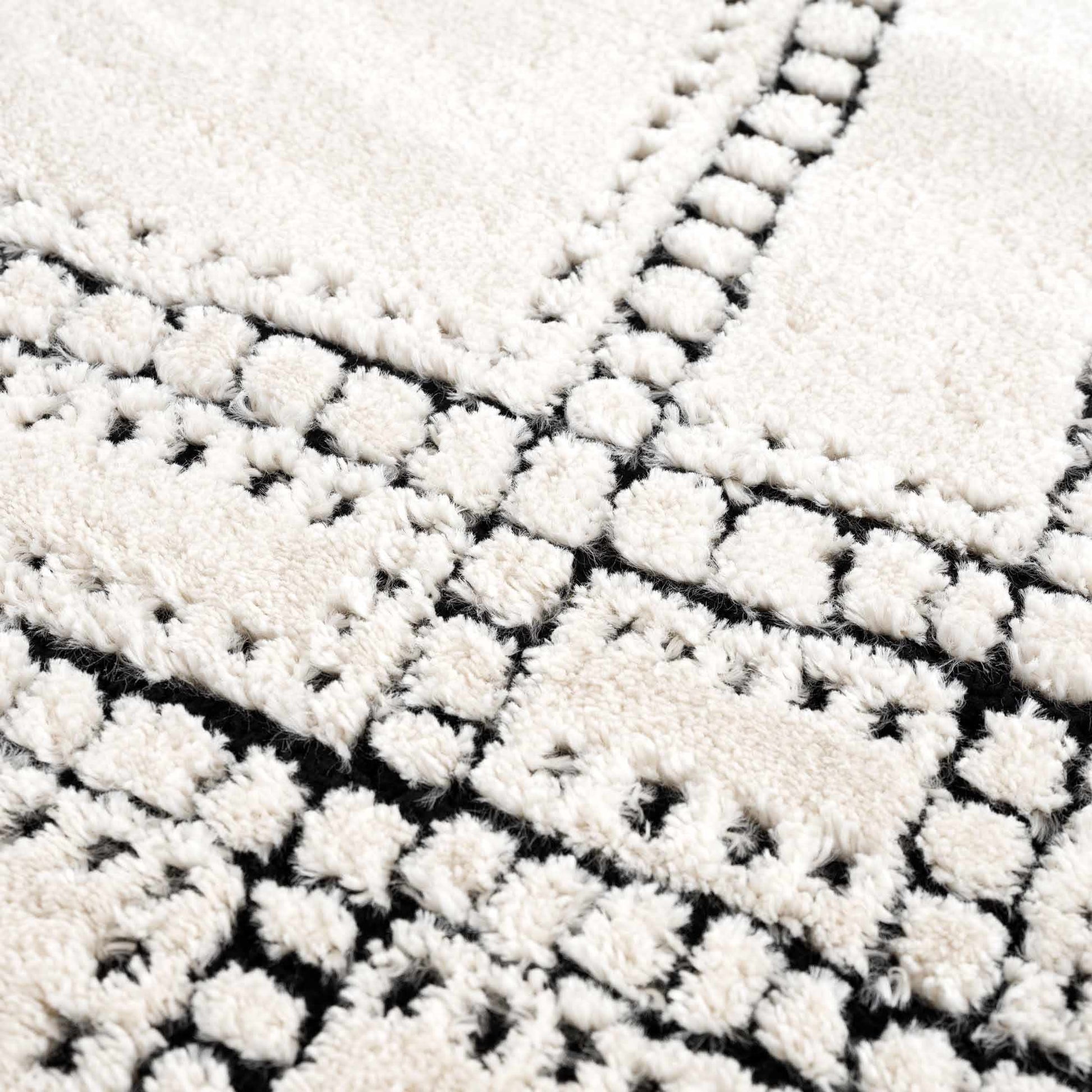 Ryuu Black & White Area Rug - Quahog Bay Bedding
